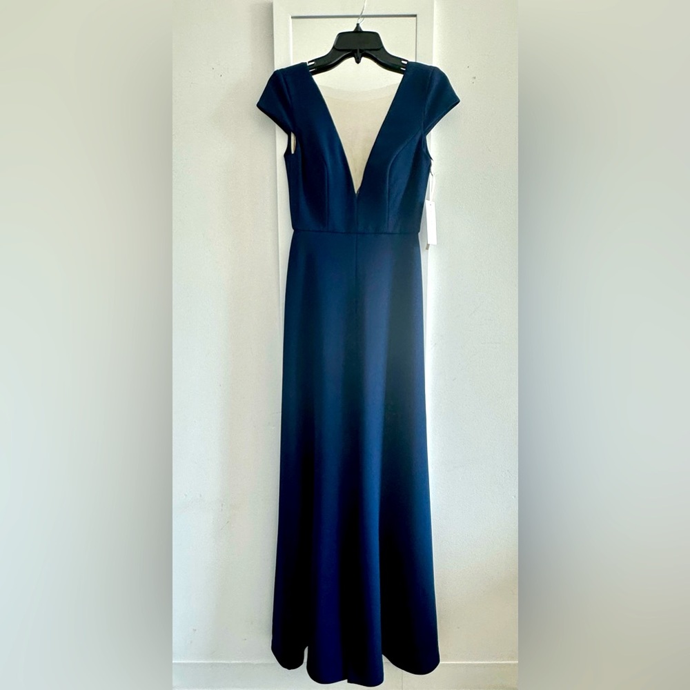 BRAND NEW Jenny Yoo Cara Dress in Midnight Blue, Size 4